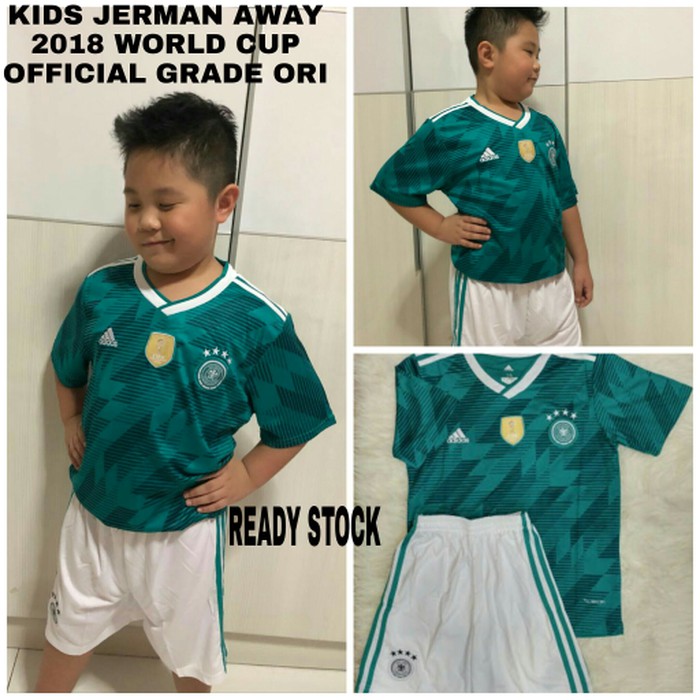 HOT SALE JERSEY JERMAN AWAY KIDS / ANAK WORLD CUP 2018 GRADE ORI