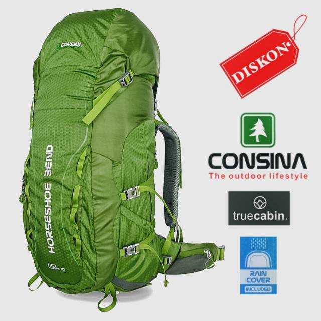 Tas Gunung Carrier Consina Horseshoe bend 60 up 70 L