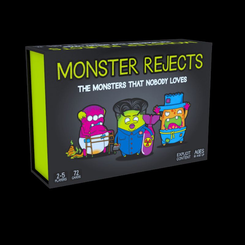 monster rejects &amp; monster misfits  board game