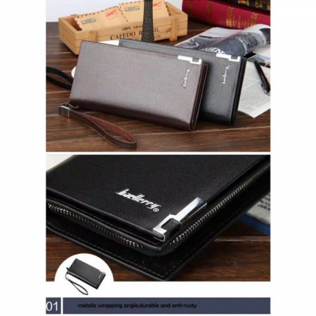 Wallet Dompet Kulit Pria Wanita Import Premium Quality Keren Gaya Banyak Slot Kartu