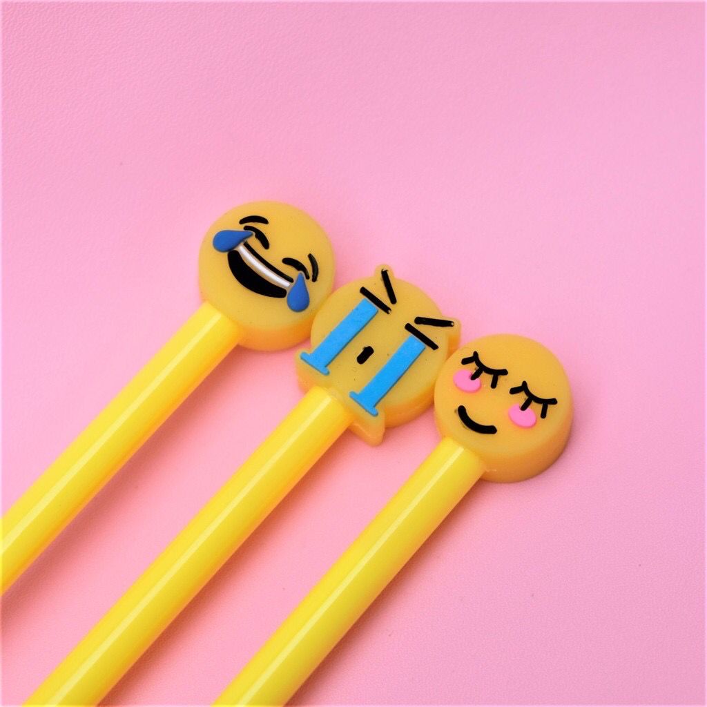 

PULPEN EMOJI PENA PEN GEL TINTA MURAH READY GROSIR COD PREMIUM