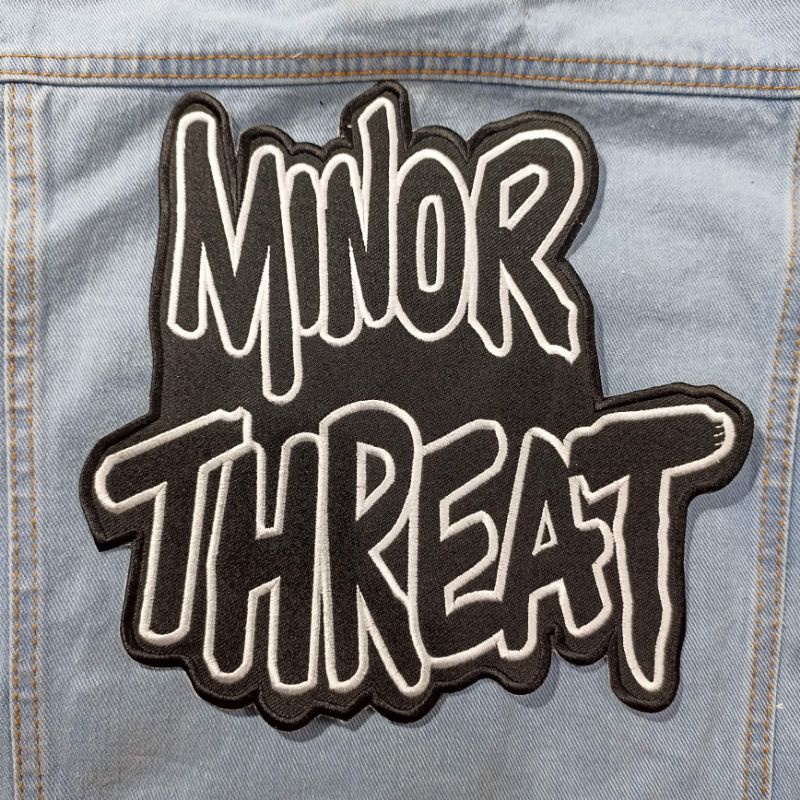 BACKPATCH BORDIR MINOR THREAT BIG SIZE PREMIUM