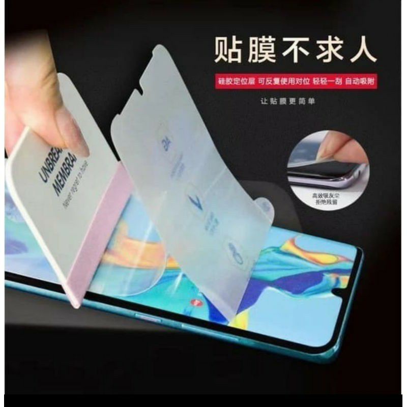 Oppo Reno 7 4G Reno 7 5G Reno 7 Z 5G Anti Gores Hydrogel Clear Plastik Jelly Lentur Screen Guard Protector Bening