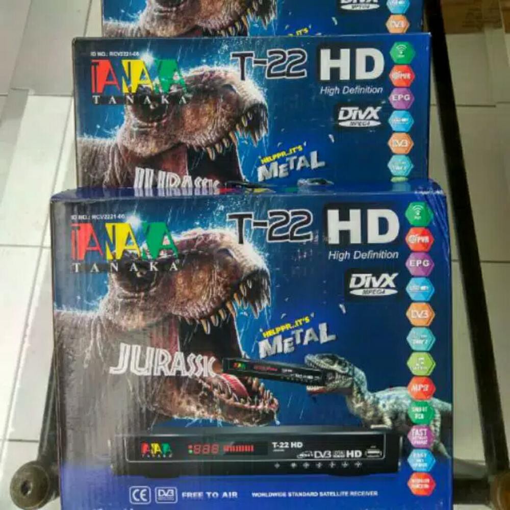 EMANG OKE Receiver Parabola Tanaka T22 Jurassic Metal Full HD