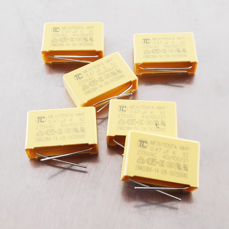 KAPASITOR MKP 0,47µF 275V MKP CAPACITOR 0,47µF 275V 474N 275V 470N 275V MPX CLASS X2