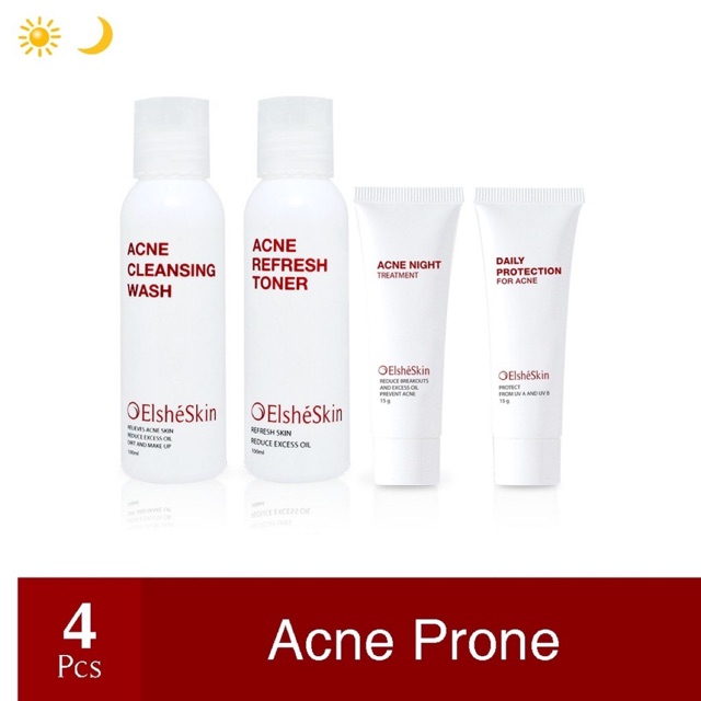 Elshe Skin Acne Treatment Series