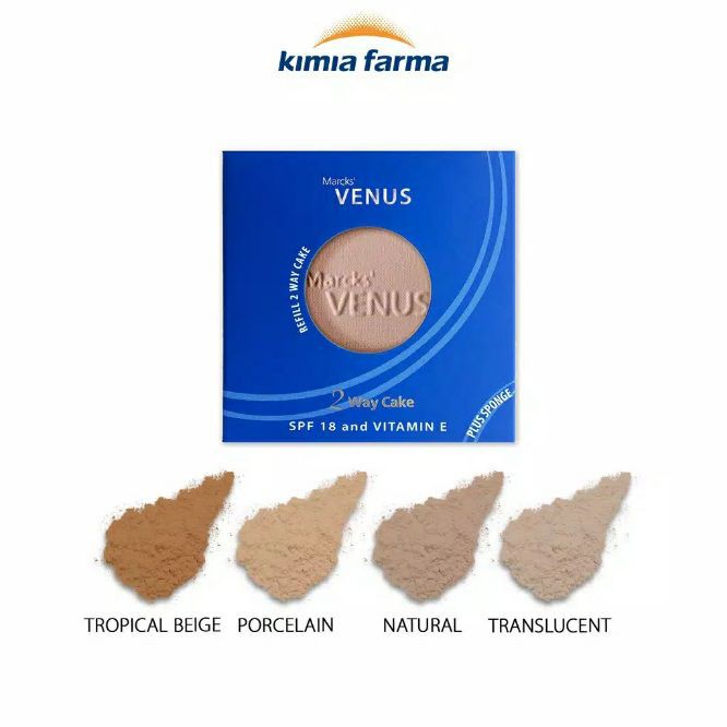 Marcks Venus REFILL Two Way Cake / ISI ULANG Bedak Padat Venus TWC REFILL - ISI ULANG