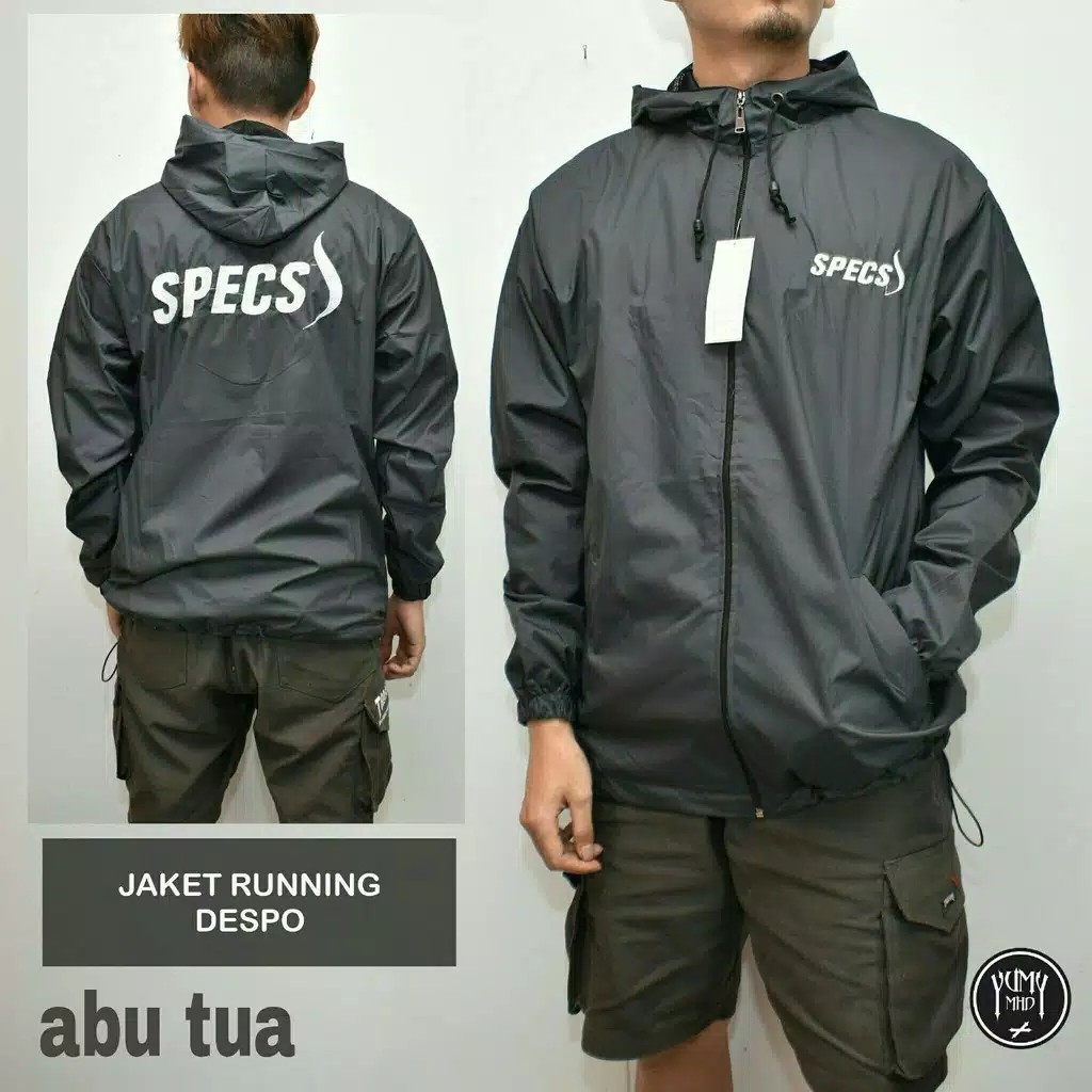 Jaket specs jaket outdoor jaket pria jaket parasit parasut