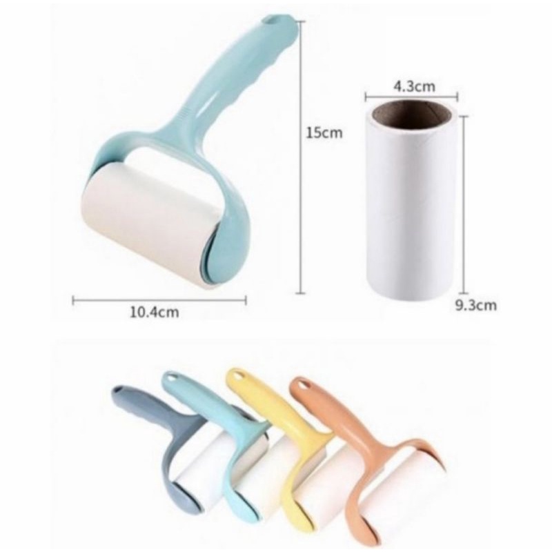 Refill lint roller isi ulang pembersih bulu kucing anjing pakaian