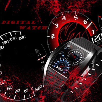 JAM TANGAN ORIGINAL LED SPEEDOMETER TVG