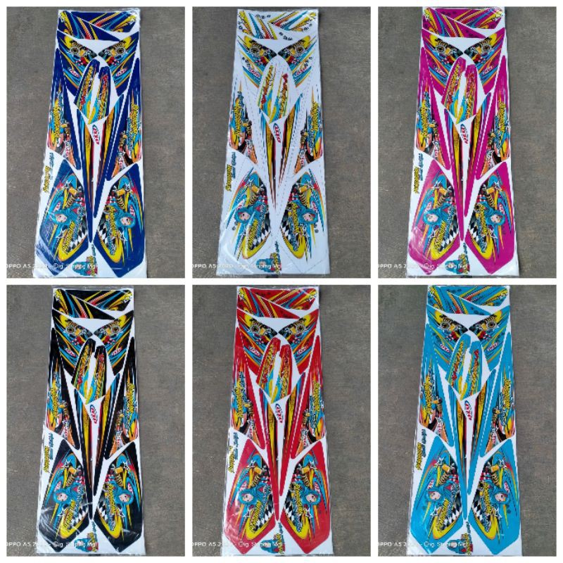 STRIPING VIXION LAMA OLD VARIASI WANITA BERHIJAB