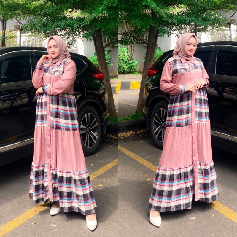 gamis knit  import