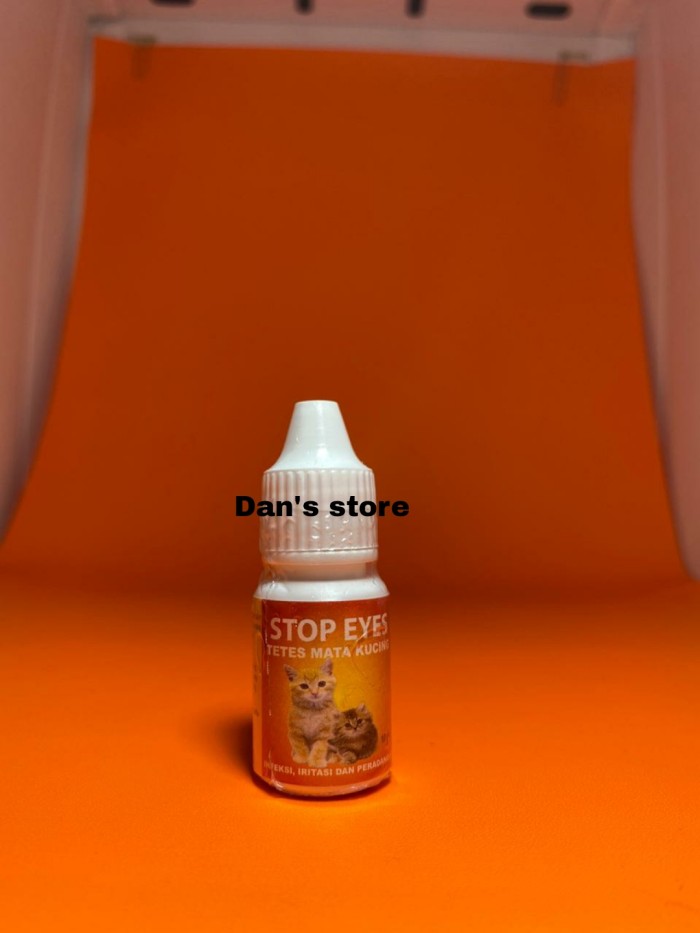 Stop Eyes Cat - Obat Tetes Infeksi Radang Mata Hidung Kucing & Kitten