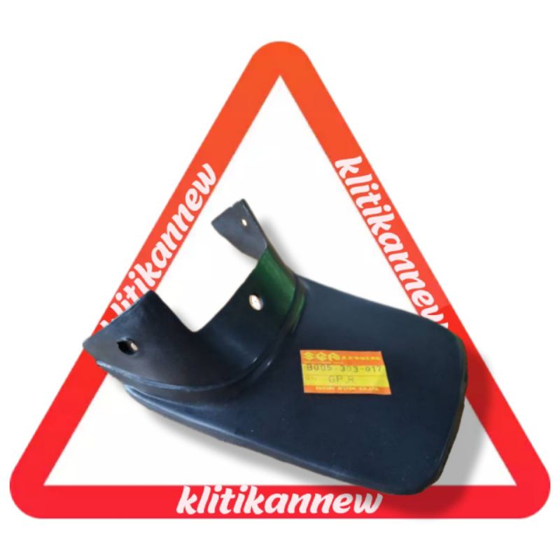 Kepet Air Slebor Spakbor Mudflap mudguard Belakang Suzuki GP100 GP125 GP 100 125