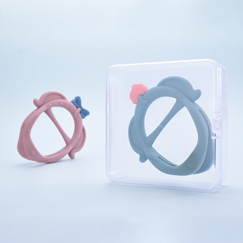 Mary Mainan Teether 3D Bahan Silikon Untuk Bayi