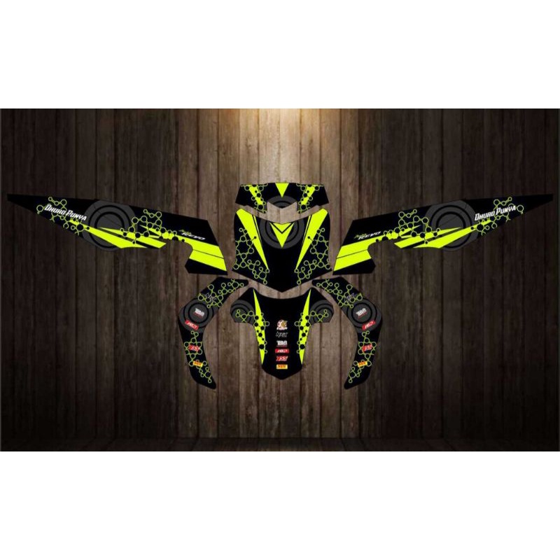 Decal Variasi Absolut Revo Fit - Decal Sticker Revo Fit Full Body