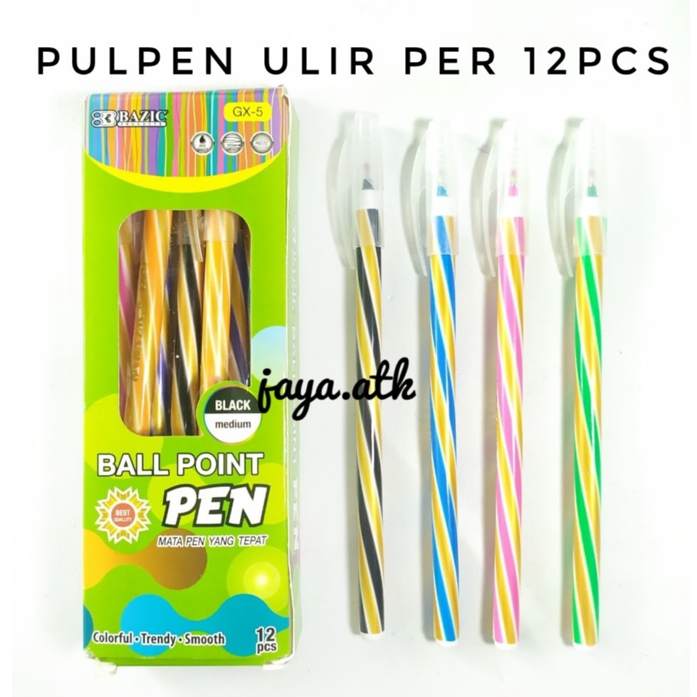 PULPEN LILIN ULIR BOLPEN ULIR PULPEN SPIRAL PULPEN MURAH BALLPOINT MURAH PULPEN ULIR LILIN LUSINAN