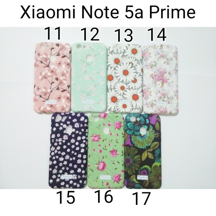 Case CK Flower Xiaomi Redmi Note 5a Prime / Softcase Case Karakter Bunga HP Note 5a