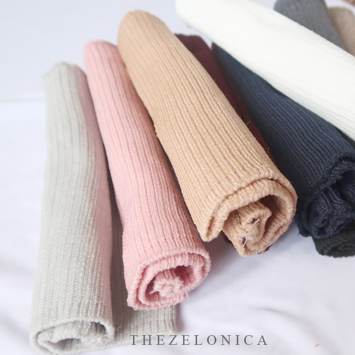 Zeloica 3 Pcs Ciput Inner Rajut Ekonomis Bahan Premium