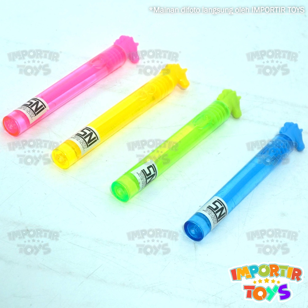 Bubble Stick Mini Mainan Gelembung Balon Tiup Bubble Stik Mini Murah