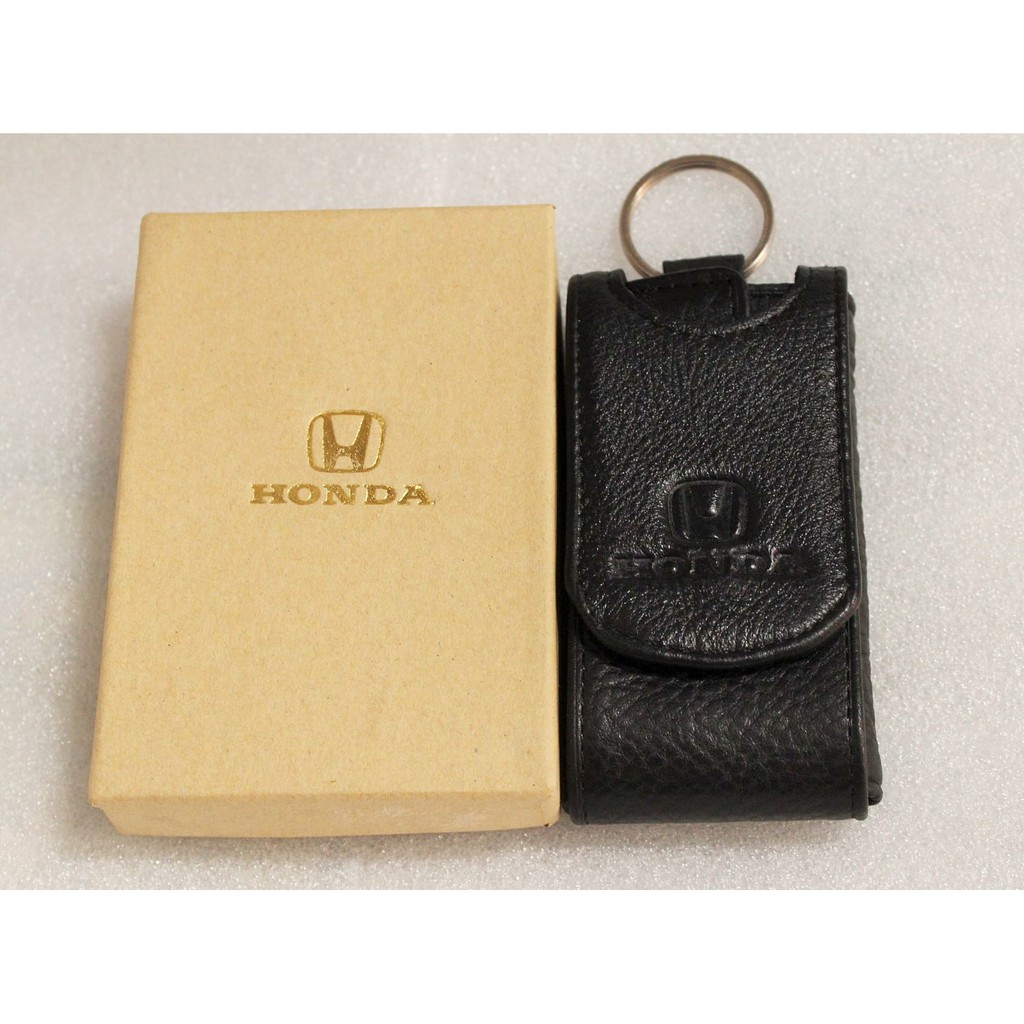 Dompet Kulit Asli STNK Gantungan Kunci Mobil  Motor HONDA Model Lipat Baju