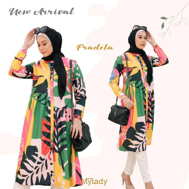 MYLADY FRADELA TUNIK PRINT TOYOBO