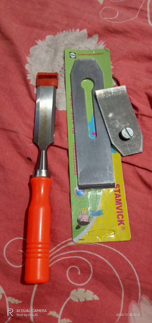 Pahat Kayu Gagang Fiber 1/firmer Chisels/tatah Kayu