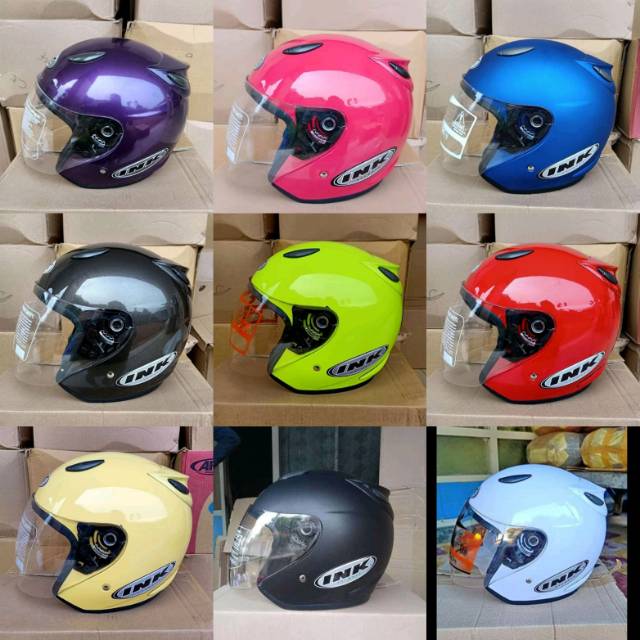 HELM INK CENTRO DEWASA PREMIUM BUSA BISA LEPAS CUCI TEBAL PAKING KARDUS BUBBLE WRAP