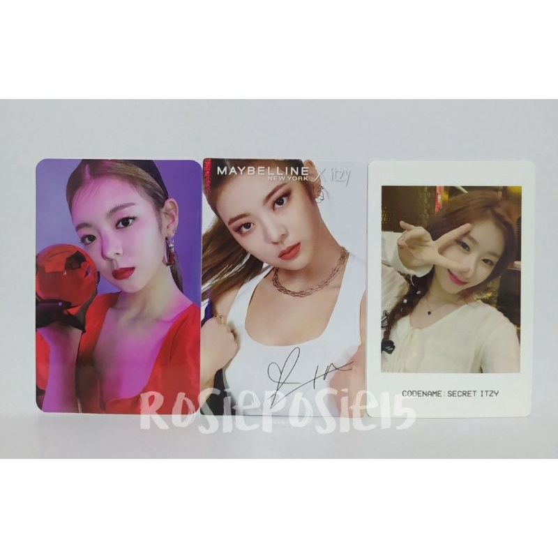TAKE ALL SALE ITZY PC LIA CHAERYEONG OFFICIAL maybelline CIL CSI