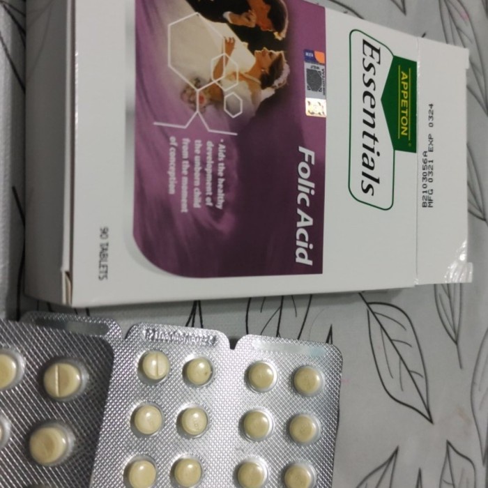 SHOPCORNER- APPETON ESSENTIALS FOLIC ACID 90 TABLETS -SHOPCORNER.