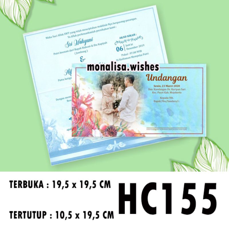 UNDANGAN MURAH / UNDANGAN PERNIKAHAN / UNDANGAN KEKINIAN