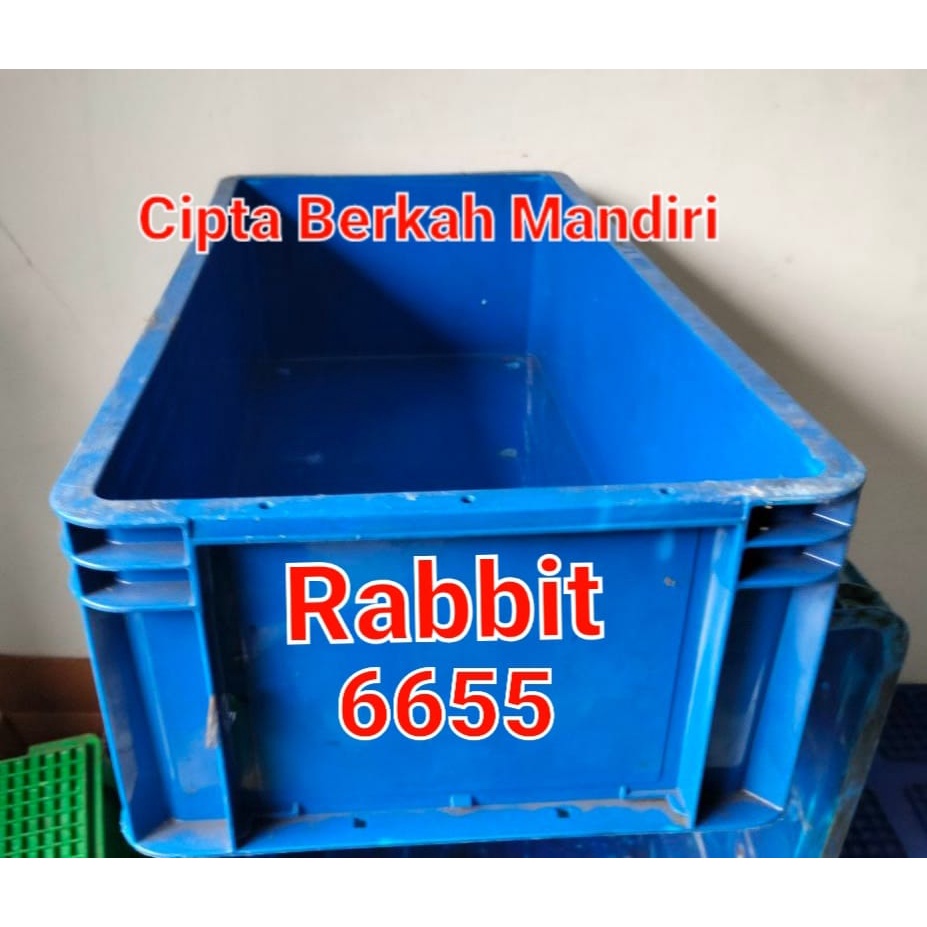 Bak plastik Kontainer 6655/box plastik 6655/bak plastik kontener industri bak hewan