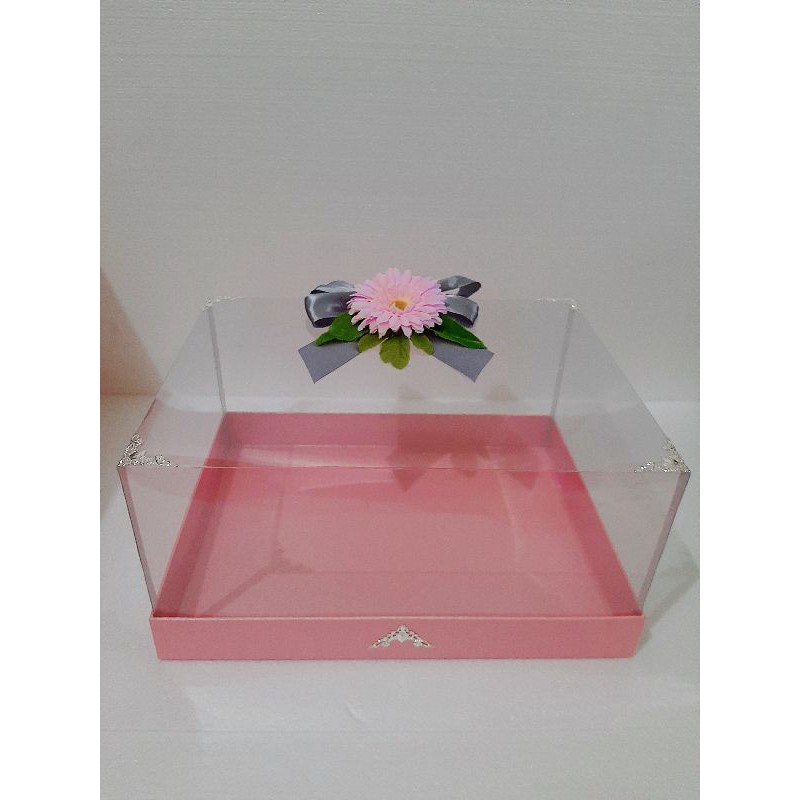 TERMURAH TERBARU SATUAN KOTAK HANTARAN/SESERAHAN MEWAH/KOTAK KUE LENGKAP ORNAMEN & HIASAN BUNGA