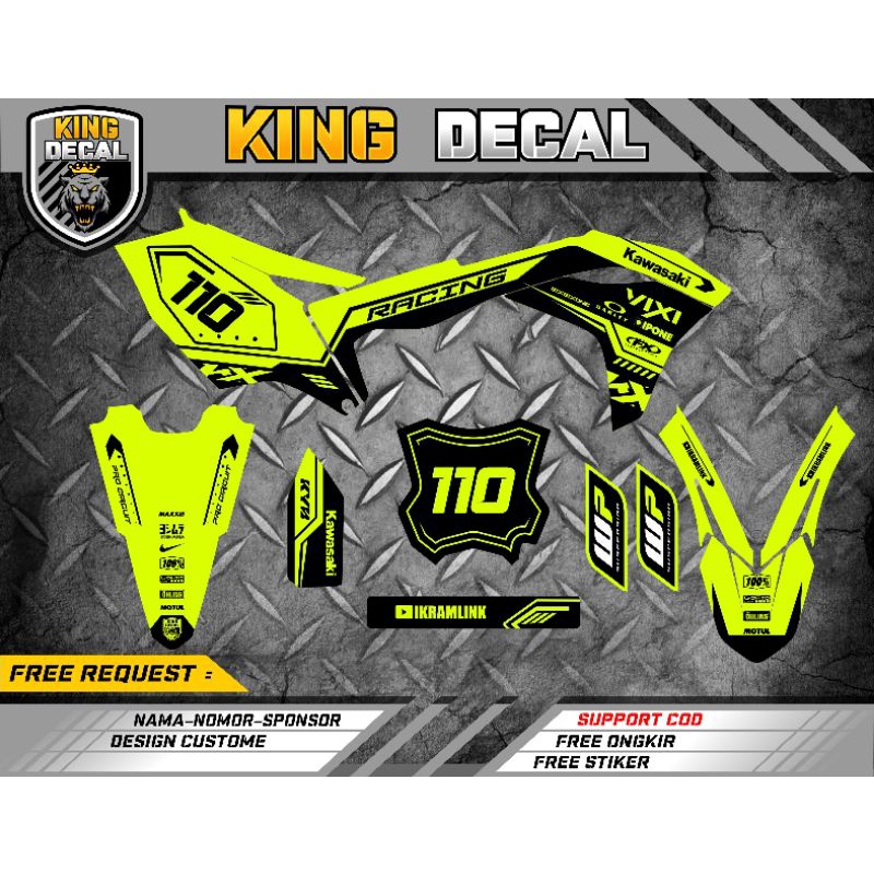 Decal kx 250 decal kx 450 full body