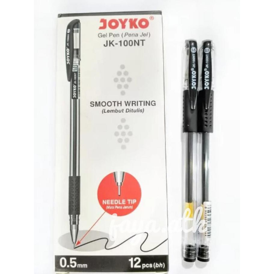 

Pulpen - Bolpen Pen Joyko Gel JK 100 NT dan JK 100 (Per 12 Pcs)