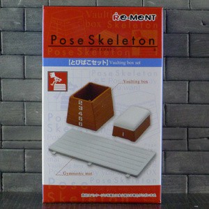 Pose Skeleton Gymnastic Set Re-Ment