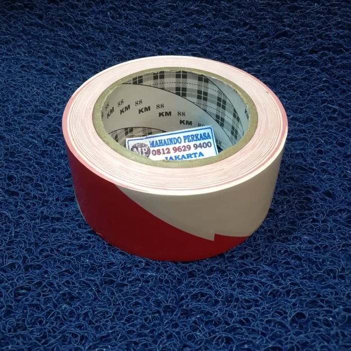 

Trendi Merah Putih Floor Marking Tape Lakban Lantai 2 Inch X 33 Meter Limited
