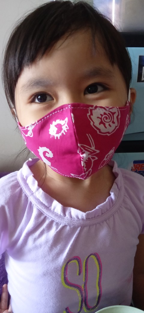 Masker Batik Anak
