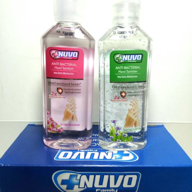 Hand Sanitizer 85ml Nuvo Antiseptik Bakteri Virus Kuman Gel