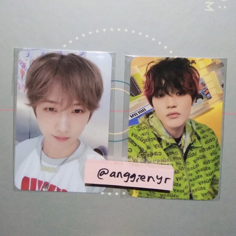 ready stok - jisung chenle mumo - beatbox photobook A ver. - glimo glitch mode nct dream pc photocar