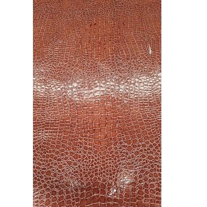 ♜ Kulit sintetis imitasi spon Oscar Buaya Croco glossy kilap ✿