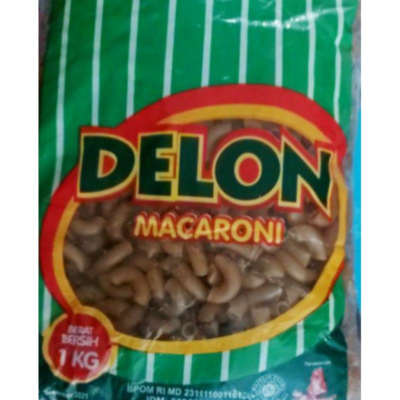 

makaroni Delon hijau mentah,1kg