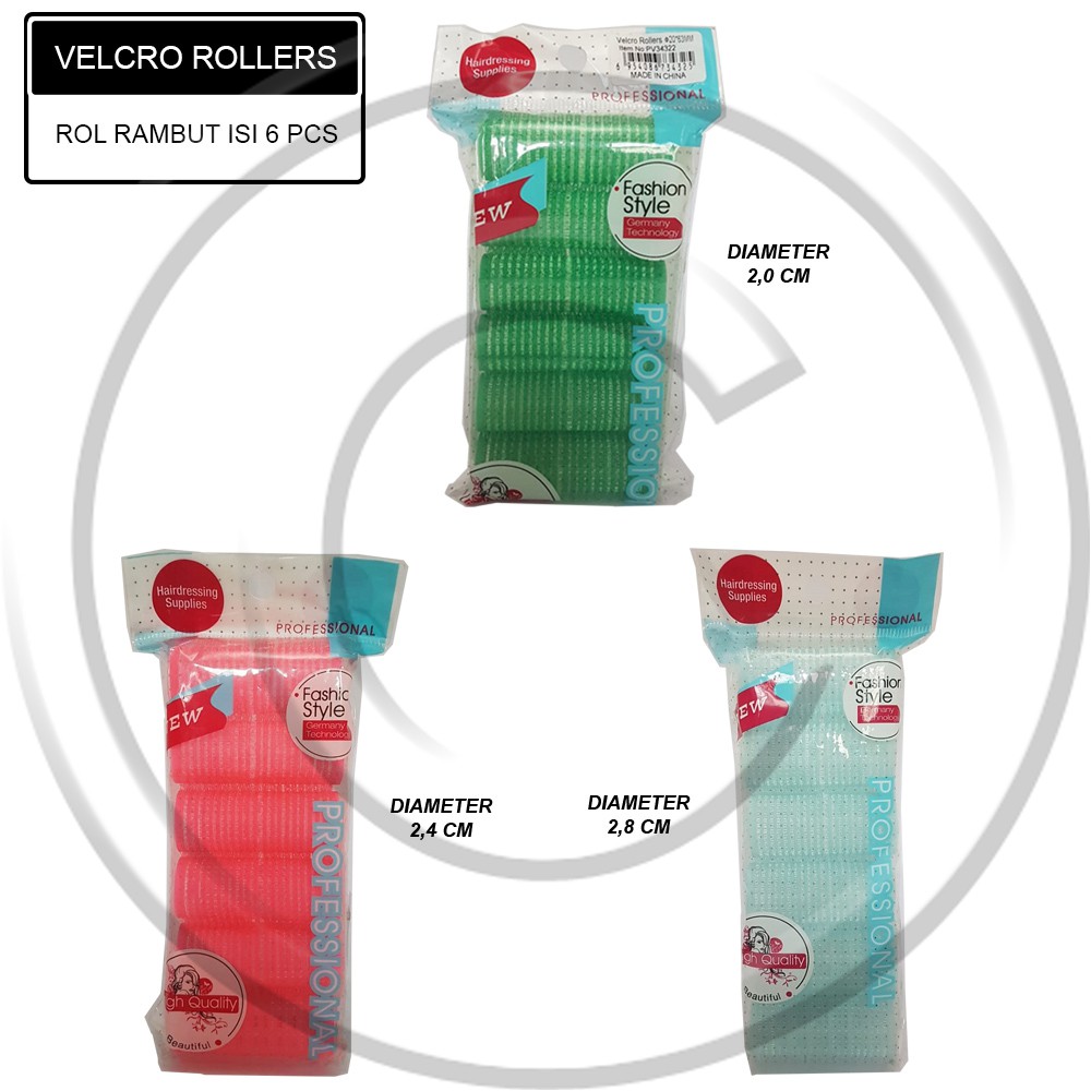 AMARA / Velcro Roller (Rol Rambut) (Penggulung Rambut)