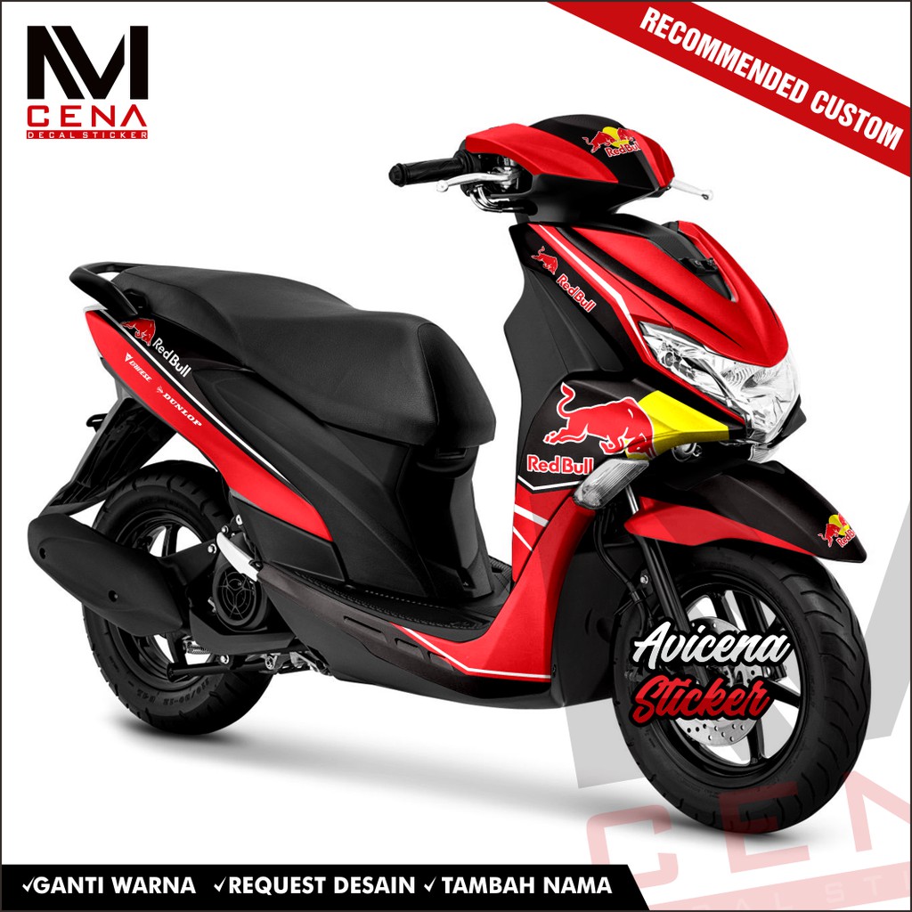Sticker Decal Yamaha Freego Decal Sticker Freego Sticker Striping Decal Freego Full Body bull