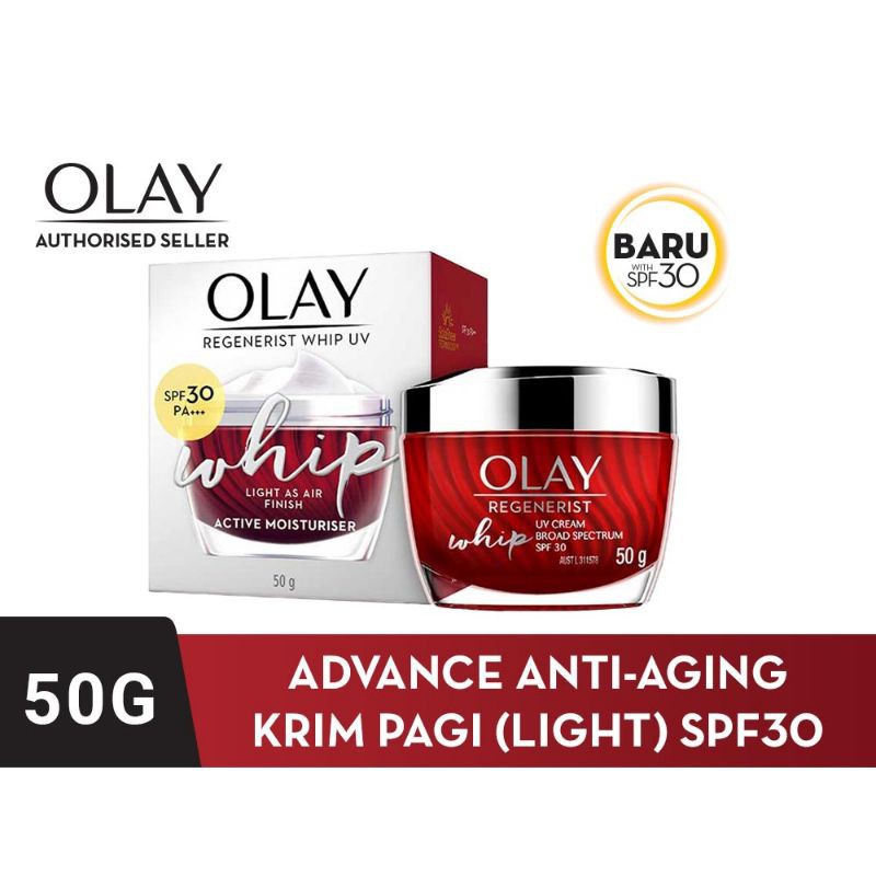 Olay Regenerist Whip Active Moisturizer Krim pelembab WHIP SPF 30 - Isi 50gram