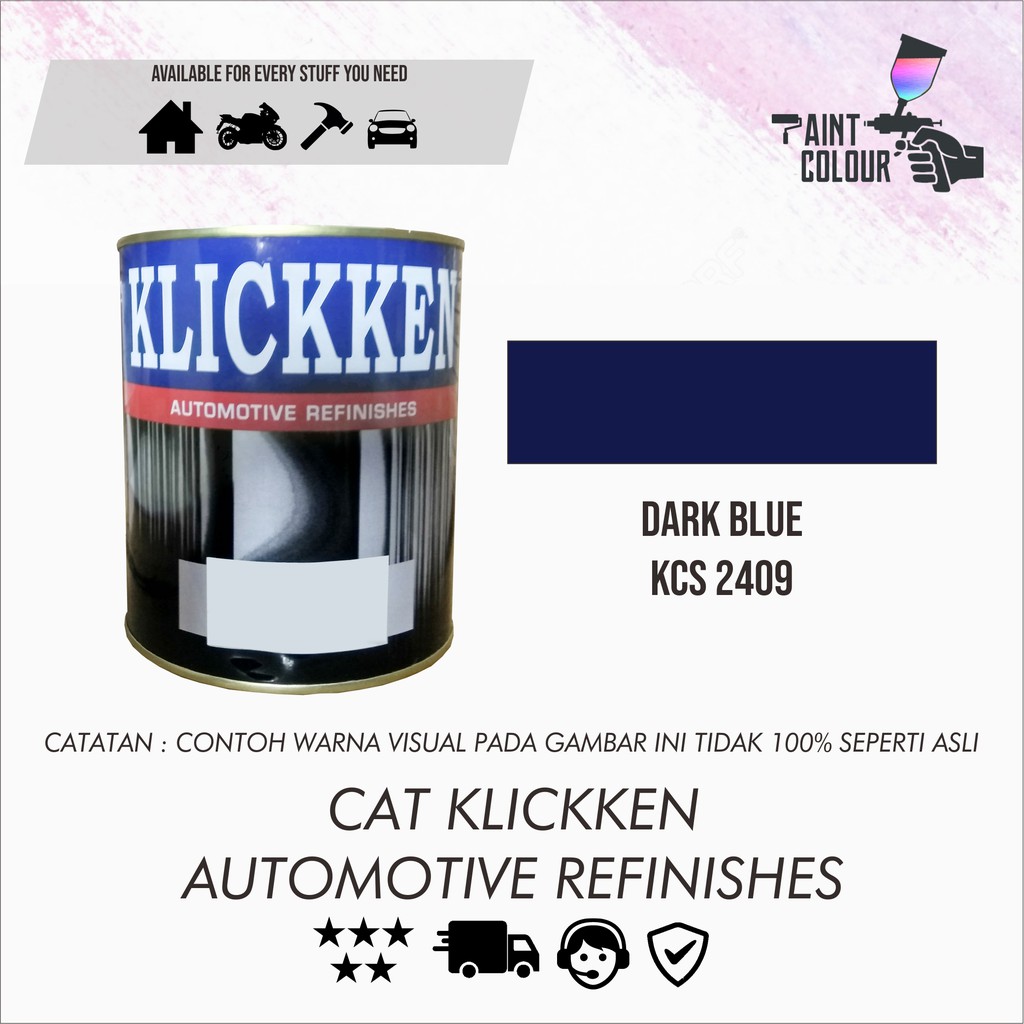 Cat Klickken Automotive Refinishes - Dark Blue KCS 2409