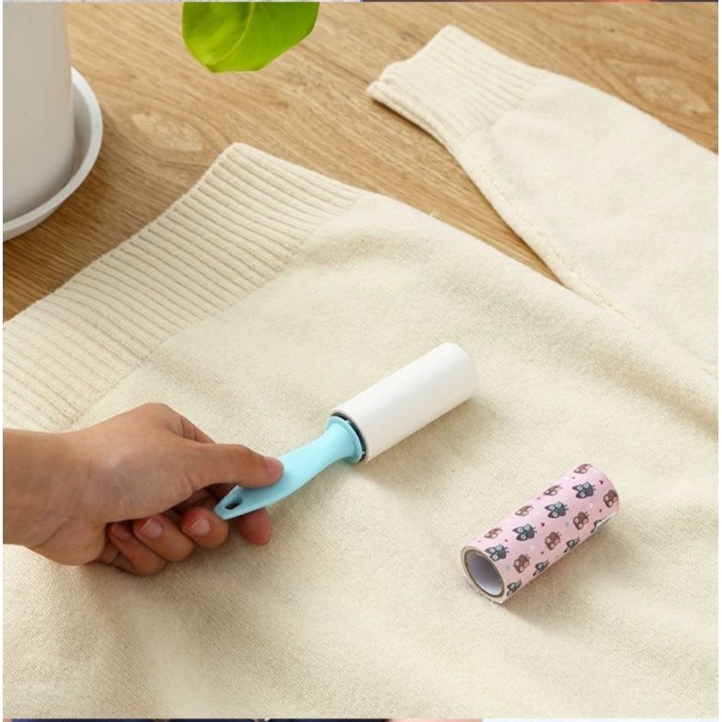 Roller Pembersih Bulu Baju / Roller Lantai Debu Bulu Kucing Anjing