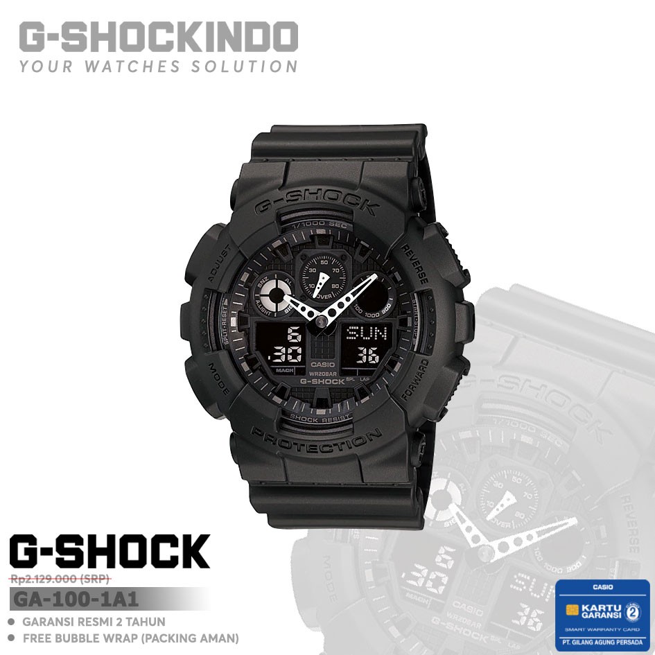 Casio G-Shock GA-100-1A1 / GA-100-1A1DR Original