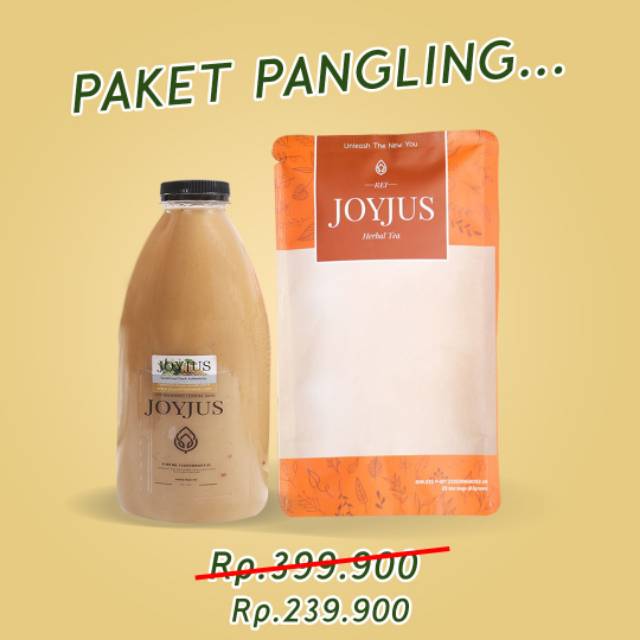 

PAKET PANGLING JOYJUS JUS 350ML + JOYJUS TEA