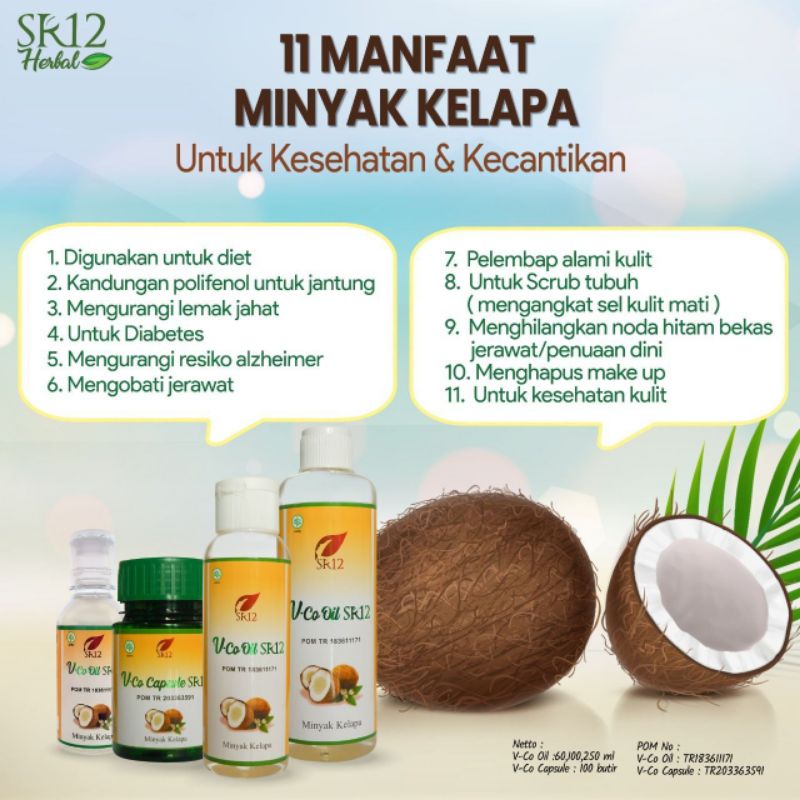 

minyak kelapa murni, 60ml